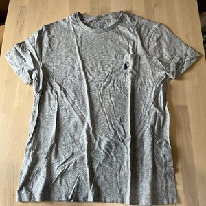 Polo Ralph Lauren - Slim Grey Pocket Tee Large